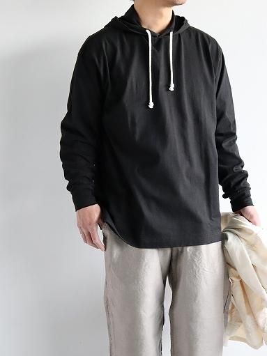 Sans limite (サンリミット) HOODED LONG SLEEVE TEE(S2402007)