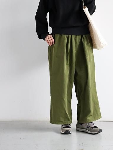 R&D.M.Co-　GARMENT DYE LONG GUM PANTS / Khaki