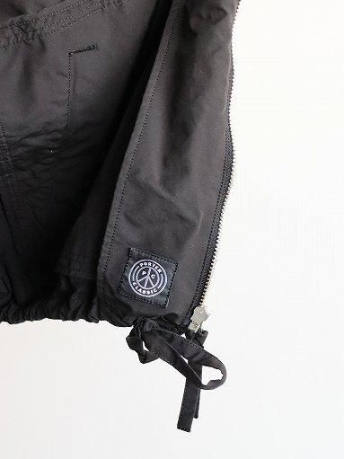 最終値下げ❗️PORTER CLASSIC weather anorak サイズ3 Porter Classic WEATHER GATHERED ZIP UP JACKET / BLACK