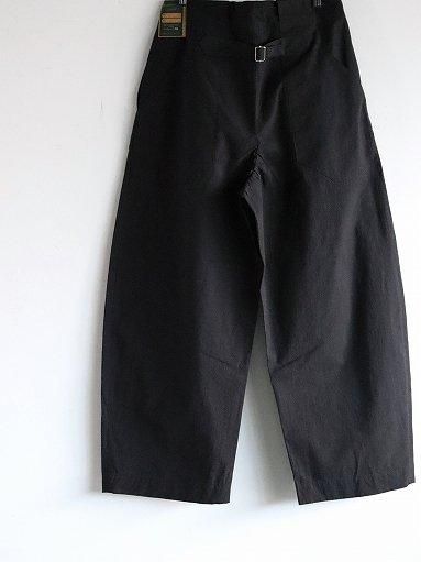 ASEEDONCLOUD (Handwerker) HW wide trousers / Rip strop - Black