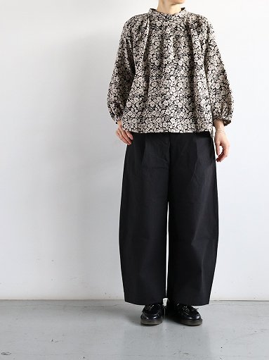 ASEEDONCLOUD (Handwerker) HW wide trousers / Rip strop - Black