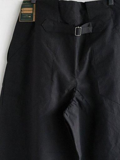 ASEEDONCLOUD (Handwerker) HW wide trousers / Rip strop - Black