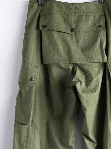 NEEDLES　Field Pant - C/N Oxford Cloth / Olive (MENS & LADIES)