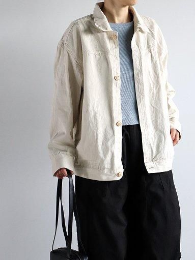 alvana (アルヴァナ) NATURAL TWILL SHORT JACKET / NATURAL (A4S-N004)