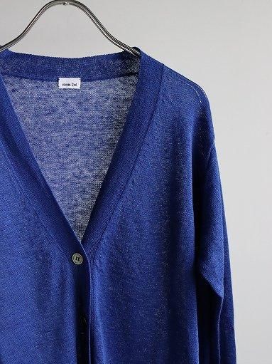 eleven 2nd / イレブンセカンド Fine Linen V-neck Cardigan