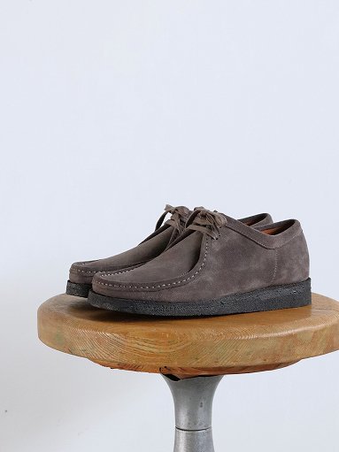 Padmore & Barnes / P204 ORIGINAL LOW SUEDE - DARK GREY (パドモア＆バーンズ)