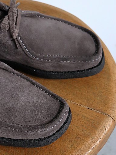 Padmore & Barnes / P204 ORIGINAL LOW SUEDE - DARK GREY (パドモア ...