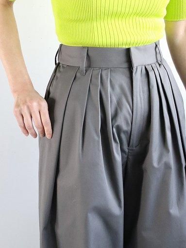 RHODOLIRION (ロドリリオン) Tack Balloon Pant / Grey