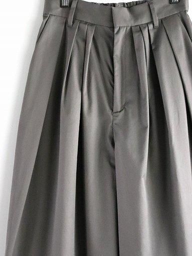RHODOLIRION (ロドリリオン) Tack Balloon Pant / Grey