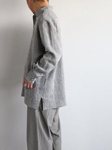 で*ん様 ラ*ス様 Cale (カル) ウォーターツイストリネン 3B シャツジ SALE】Cale (カル) ウォーターツイストリネン 3B シャツ