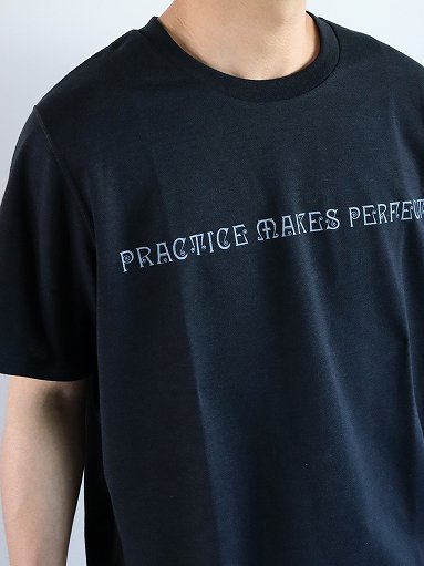 South2 West8 (S2W8)　S/S Crew Neck Tee - PRACTICE MAKES PERFECT