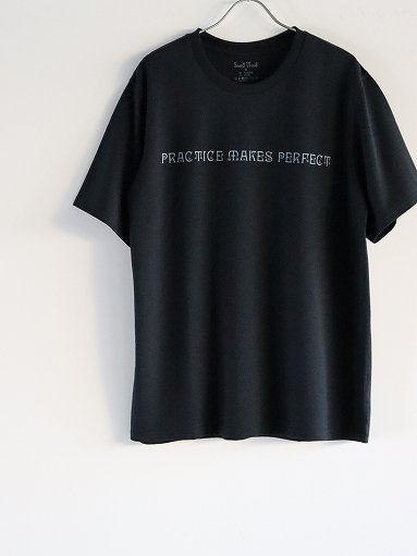 South2 West8 (S2W8)　S/S Crew Neck Tee - PRACTICE MAKES PERFECT