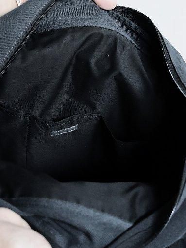 ポスタルコ　トラベルバッグ BW トートバッグ ブラックレザー【中】 POSTALCO Travel Bag BW / Black