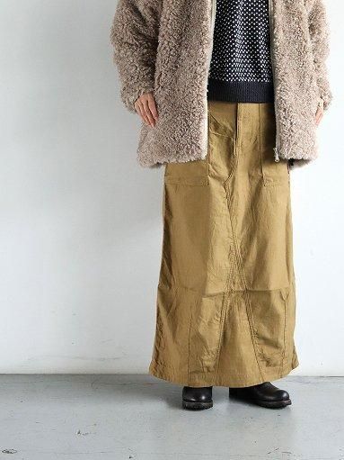 【オンラインショップ】 NEEDLES String Mocha / Sateen Back - Skirt Fatigue スカート