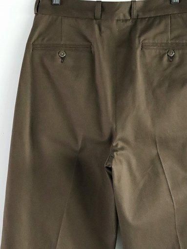 blurhms ROOTSTOCK 2046D Chino Pants / KhakiBrown (bROOTS24F20)
