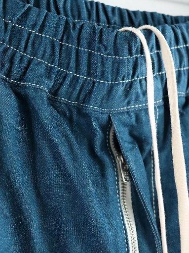 Sans limite 12oz DENIM gomme pants / indigo×硫化