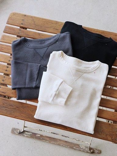 トップス PORTER CLASSIC THERMAL CREWNECK PORTER CLASSIC, H/W THERMAL CREWNECK | Purveyors