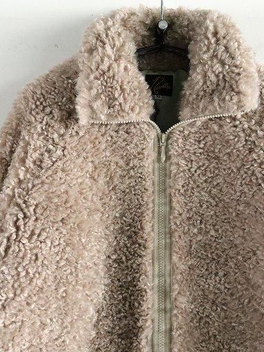 NEEDLES S.C.Fur Jacket - Poly Curly Fur / Beige NEEDLES S.C.Fur Jacket - Poly Curly Fur / Beige