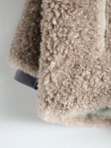 NEEDLES S.C.Fur Jacket - Poly Curly Fur / Beige NEEDLES S.C.Fur Jacket - Poly Curly Fur / Beige