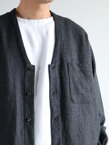 ❁ SOWBOWソウボウ リネン混カーディガン SOWBOW SHIRT -F CARDIGAN PANAMA PINK | SOWBOW