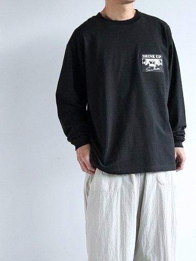 Sans limite ビール ロン T - DRINK UP ワッペン