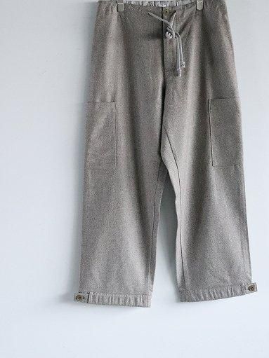 爆買い 英語 eleven 2nd Beige / Pants Cargo Flannel Wool パンツ
