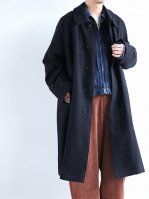 ERA. <br/>SHUKUJU WOOL AWAI COAT / NAVY (T003) <br/>(MENS)