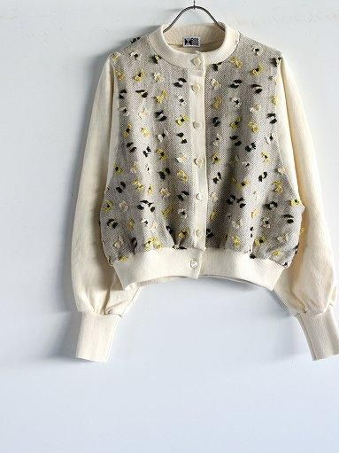 kijinokanosei knit blouson - itomaki(w) (KJ402AWK21) kijinokanosei knit blouson - itomaki(w) (KJ402AWK21)
