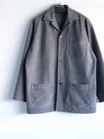 Cale <br/>Sheep Suede Light Jacket / Blue Gray <br/>(MENS)