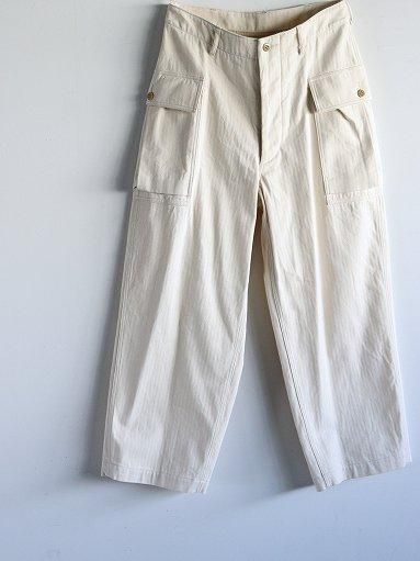 2024年 お歳暮・冬ギフト特集 blurhms ROOTSTOCK Cotton-HBT 43 Pants / Natural パンツ