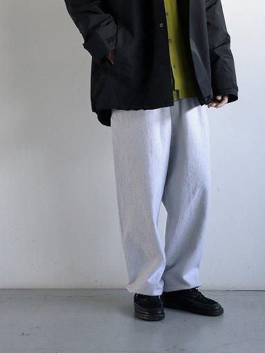 blurhms ROOTSTOCK Thin-Sweat Pants / HeatherWhite (bROOTS25S21)