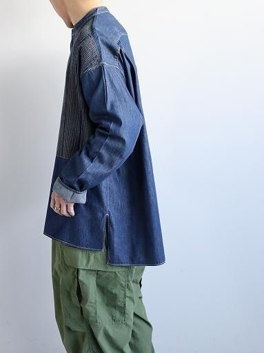 2点おまとめ フィータ ピンタック スキッパー Trinityデニムシャツ Pheeta＞Trinity デニムシャツ/013C―63D