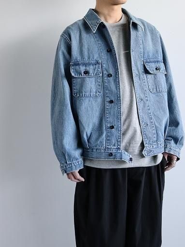 OUTIL OUTIL VESTE CAEN / FADED BLUE (OV-T018-1)