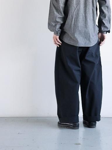 ASEEDONCLOUD (Handwerker) HW wide trousers / weathercloth