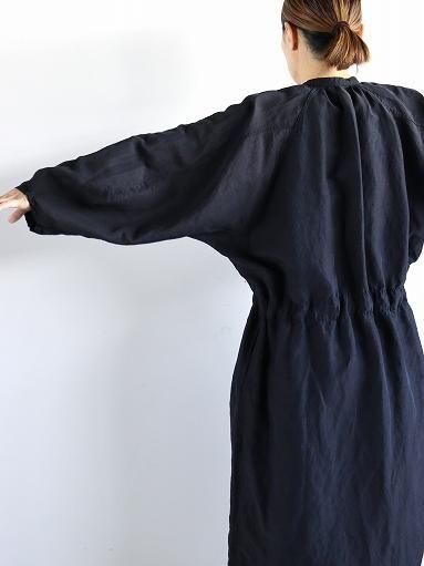 新品✨　Outil ウティ　ROBE CHABLIS プルオーバー　ワンピース OUTIL (ウティ) ROBE OSSES / BLACK INDIGO (OU-O008)
