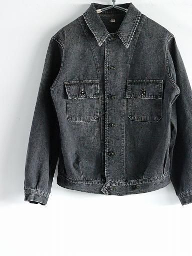 OUTIL VESTE CAEN / FADED BLACK (OV-T018-1)