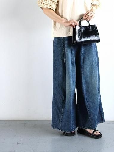 NEEDLES,ヒザデルバギーパンツ,H.D Buggy Pant - Jean / 12oz