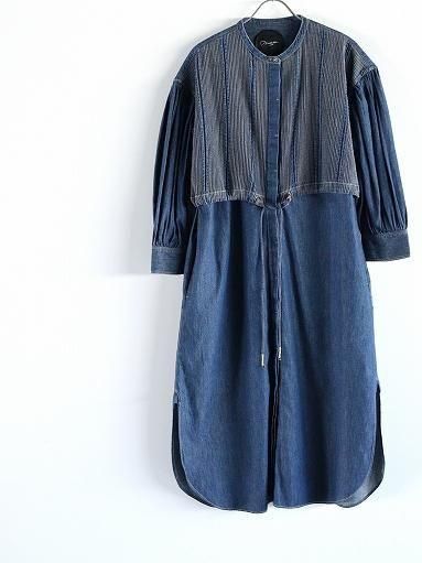 pheeta フィータデニム Pheeta フィータ : Trinity Dress ブラックデニムワンピース