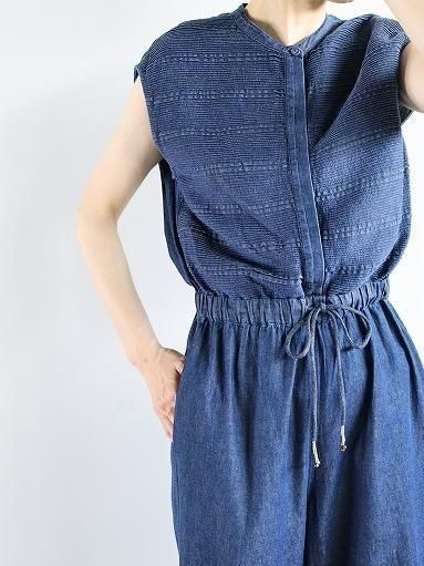 Pheeta (フィータ) Trinity デニム オールインワン - NAVY / PH014C-32D