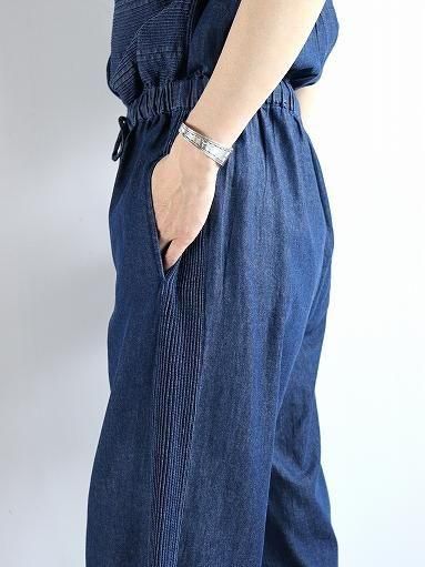 フィータ pheeta デニムオールインワン Pheeta (フィータ) Trinity デニム オールインワン - BLACK