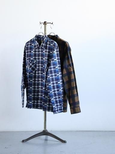 NEEDLES One-Up Shirt - Printed Flannel / Plaid