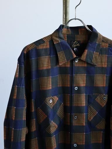 NEEDLES One-Up Shirt - Printed Flannel / Plaid