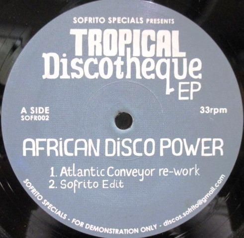 洋楽 SOFRITO SPECIALS/TROPICAL DISCOTHEQUE EP 洋楽 SOFRITO SPECIALS/TROPICAL DISCOTHEQUE EP Sofrito