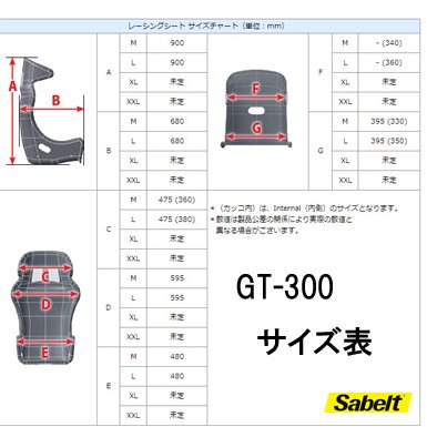 GT-300 カーボン/FRP製バケットシート(Bucket seat) 【ＦＩＡ8862-2009