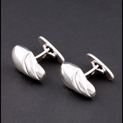 新品未使用 GEORG JENSEN SILVERカフス - 小物