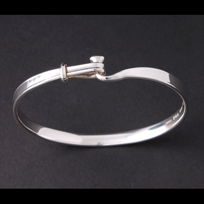 Georg Jensen ジョージジェンセン シルバー バングル ブレスレット-