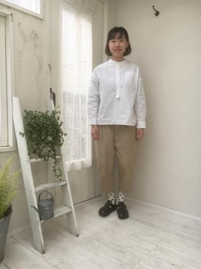 297☆lotta様リクエスト分☆ペグパンツ☆総丈93cm セットアップ対応】リネンライク ポリエステル リラックス
