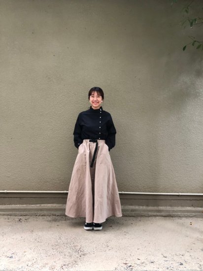 フロントバックルスカート - Pattern&Fabric Shop Lilla Blommaスカート