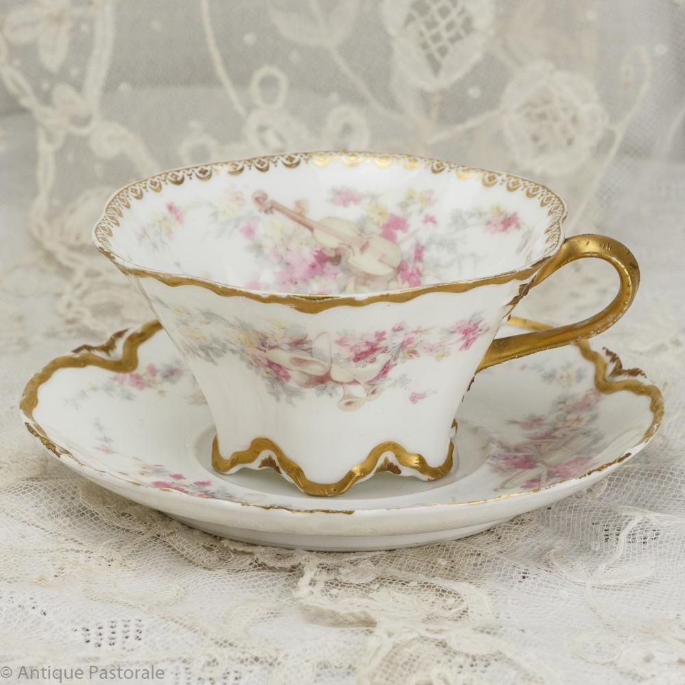 HAVILAND Limoges カップ&ソーサー-