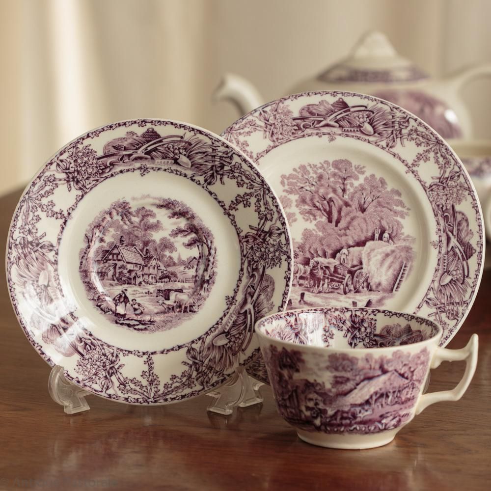 AJ.Wilkinson Ltd PASTORAL DAVENPORT 1840年 ダヴェンポートの